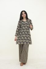 Mocha Petals Co-ord Set